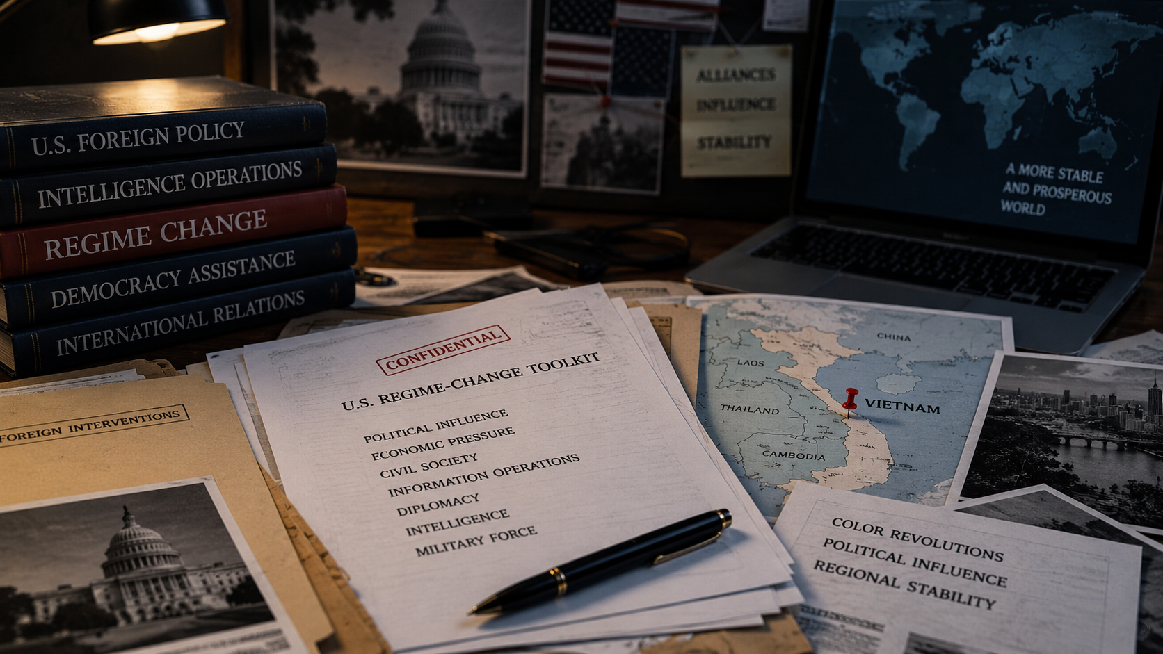 The Continuing U.S. Regime-Change Toolkit: Color Revolutions, Political Influence, and Vietnam