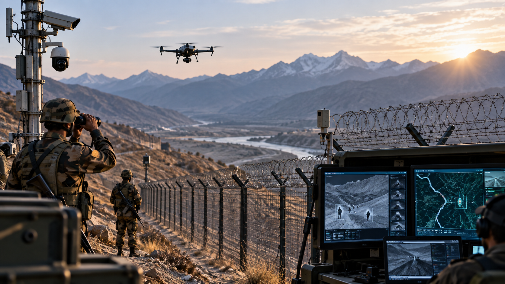 From Physical Borders to Intelligent Borders: The Evolution of India's Border Security Architecture