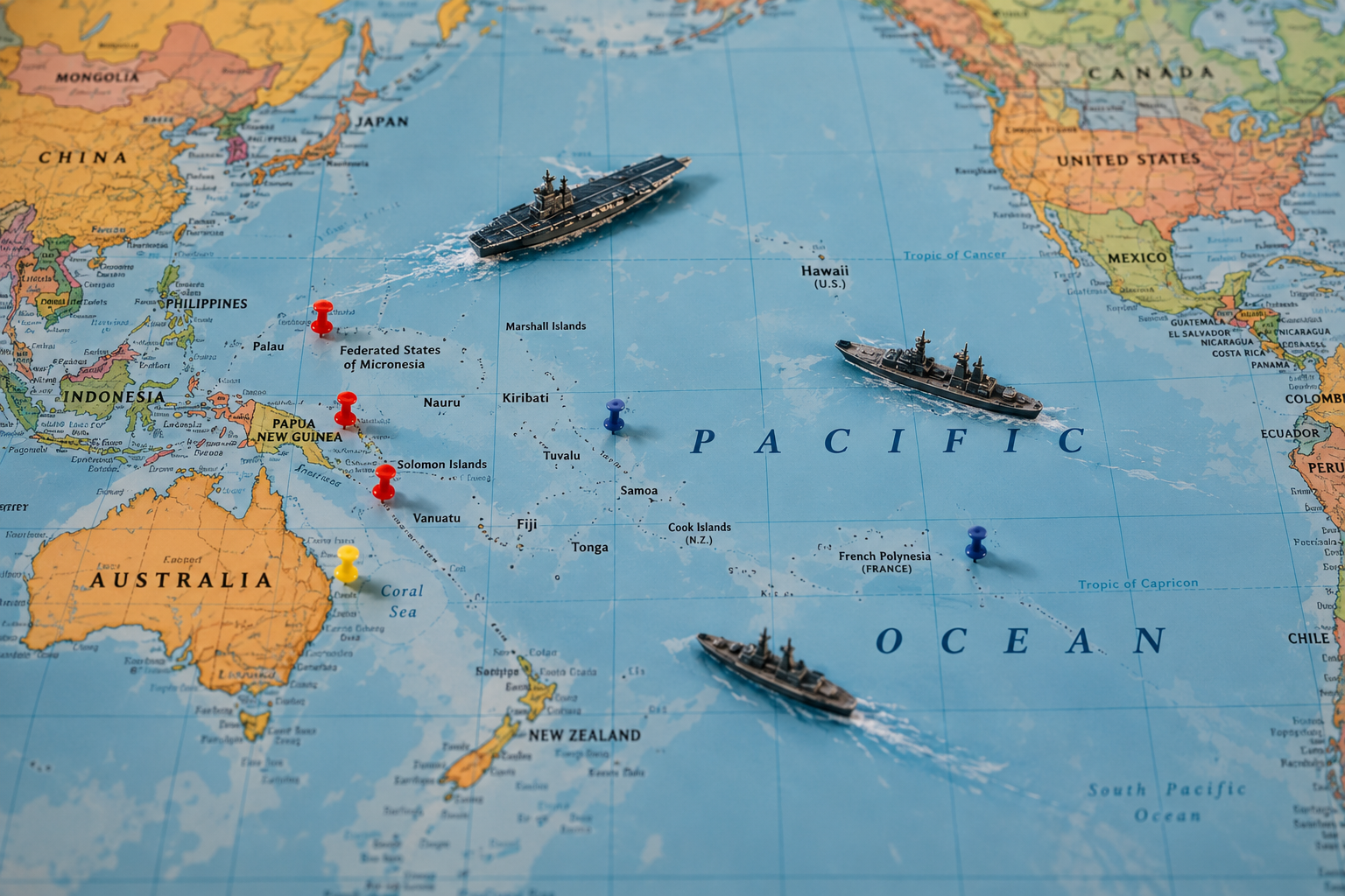 The Pacific: Strategic Competition and the Return of Power Politics