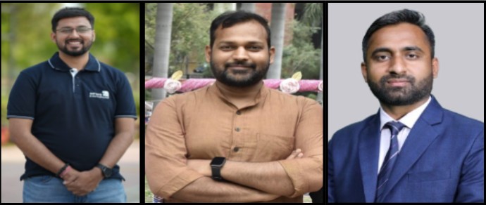 Raushan Kumar, Sunil Kumar Rai, Harshit Kumar